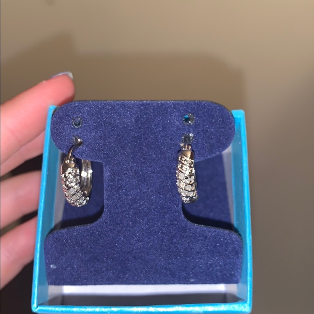 hoop earrings